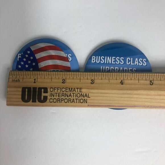 airtran pin badge business class upgrades costumer service employee we remember - Picture 2 of 3